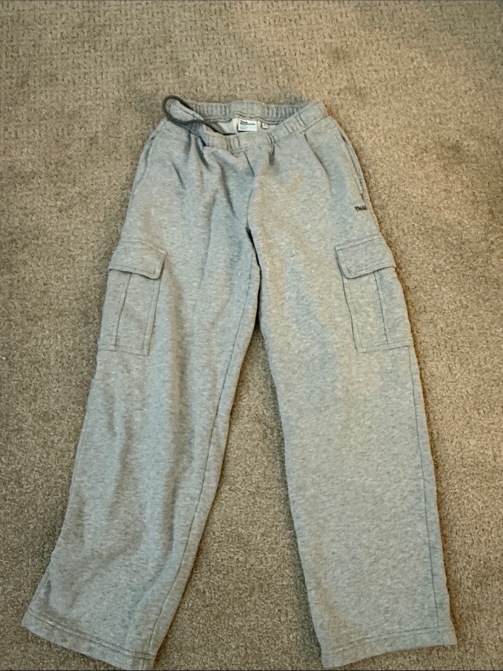 Aritzia Gray Kids Cargo Joggers